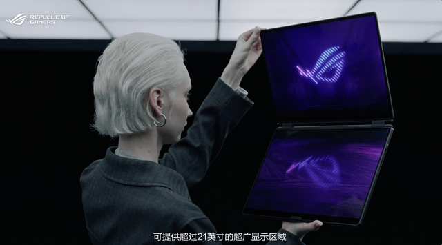 品多形态有点东西真好用还是噱头自己看冰球突破游戏双屏本到底如何？ROG新(图9)